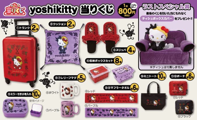 YOSHIKITTY ヨシキティ トランク X JAPAN XJapan yoshikitty