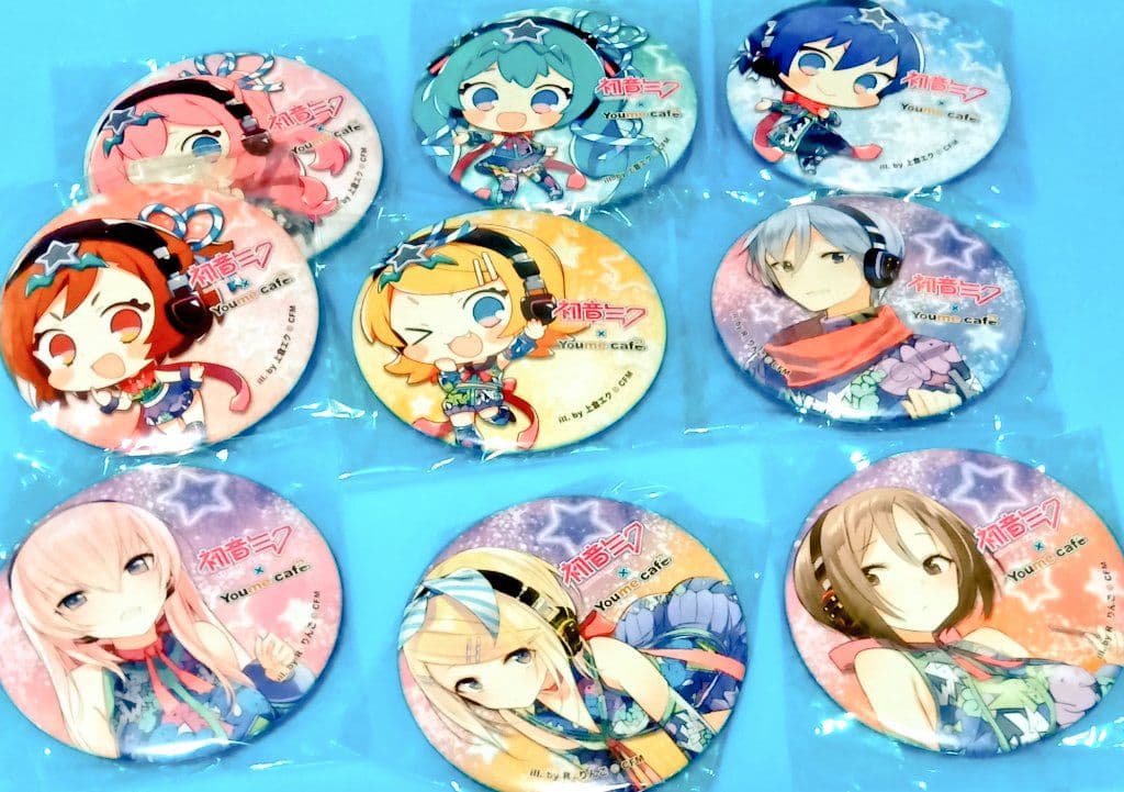 d*2様 Youmecafe×初音ミク/スイパラコラボ缶バッジ