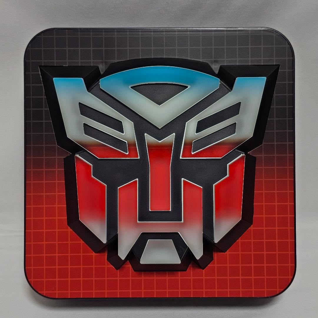 トランスフォーマー　サイバトロン　3Dロゴランプ　ウォールLEDランプ