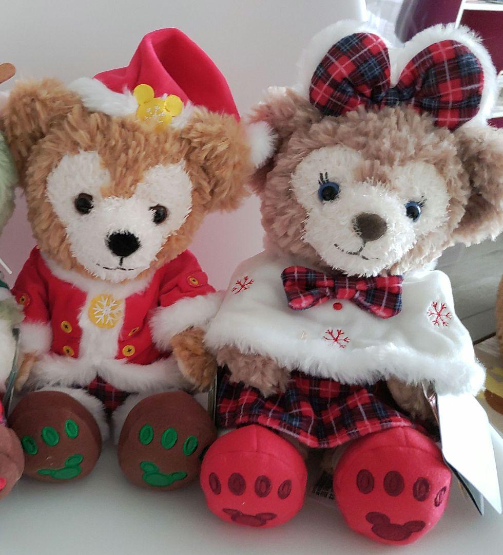 上海ディズニー　ダッフィー　シェリーメイ　クリスマスぬいぐるみ シェリーメイ」： ぬいぐるみSS | 上海ディズニー・クリスマス