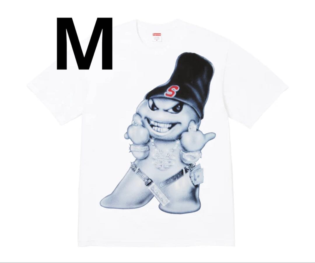 supreme 25fw Snowman Tee White M