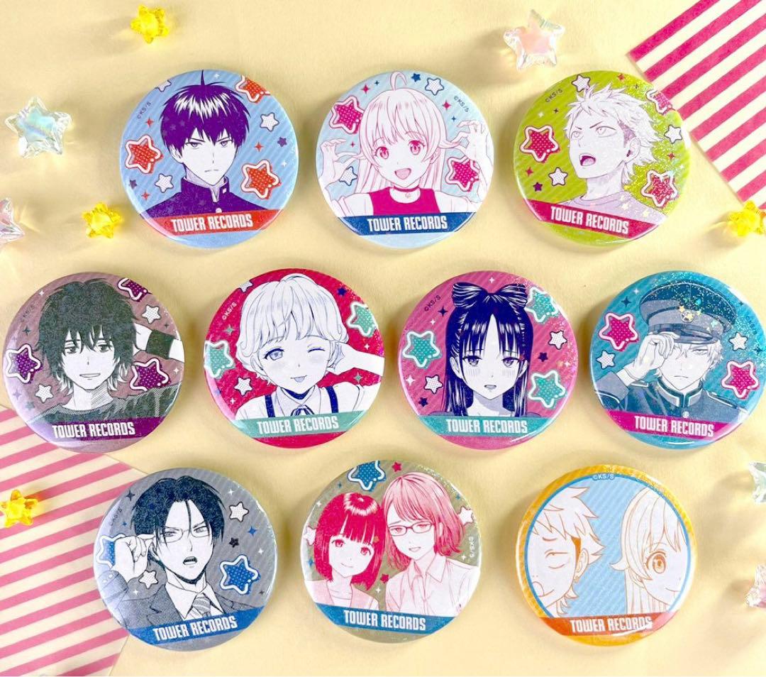 ウィッチウォッチ タワーレコード 缶バッジコレクション タワレコ 真神