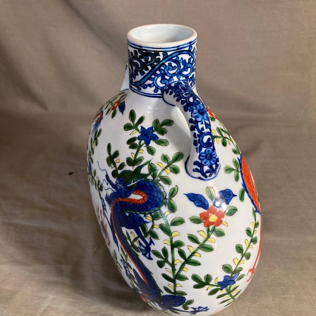 源右衛門】古伊万里の伝統 日本の名窯 舘林源右衛門作 染錦万暦