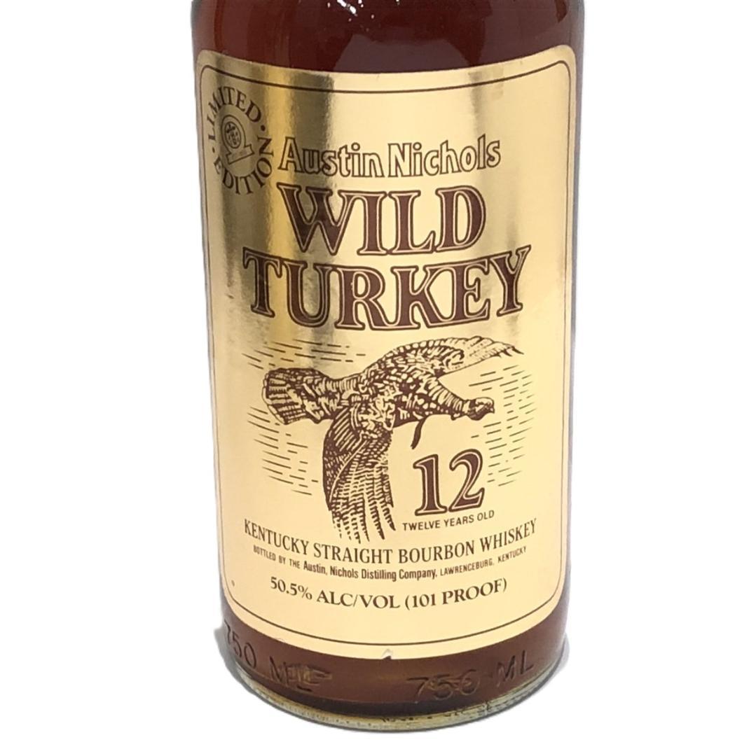 ワイルドターキー 12年 飛翔ゴールドラベル 750ml 50.5％ 限定発売