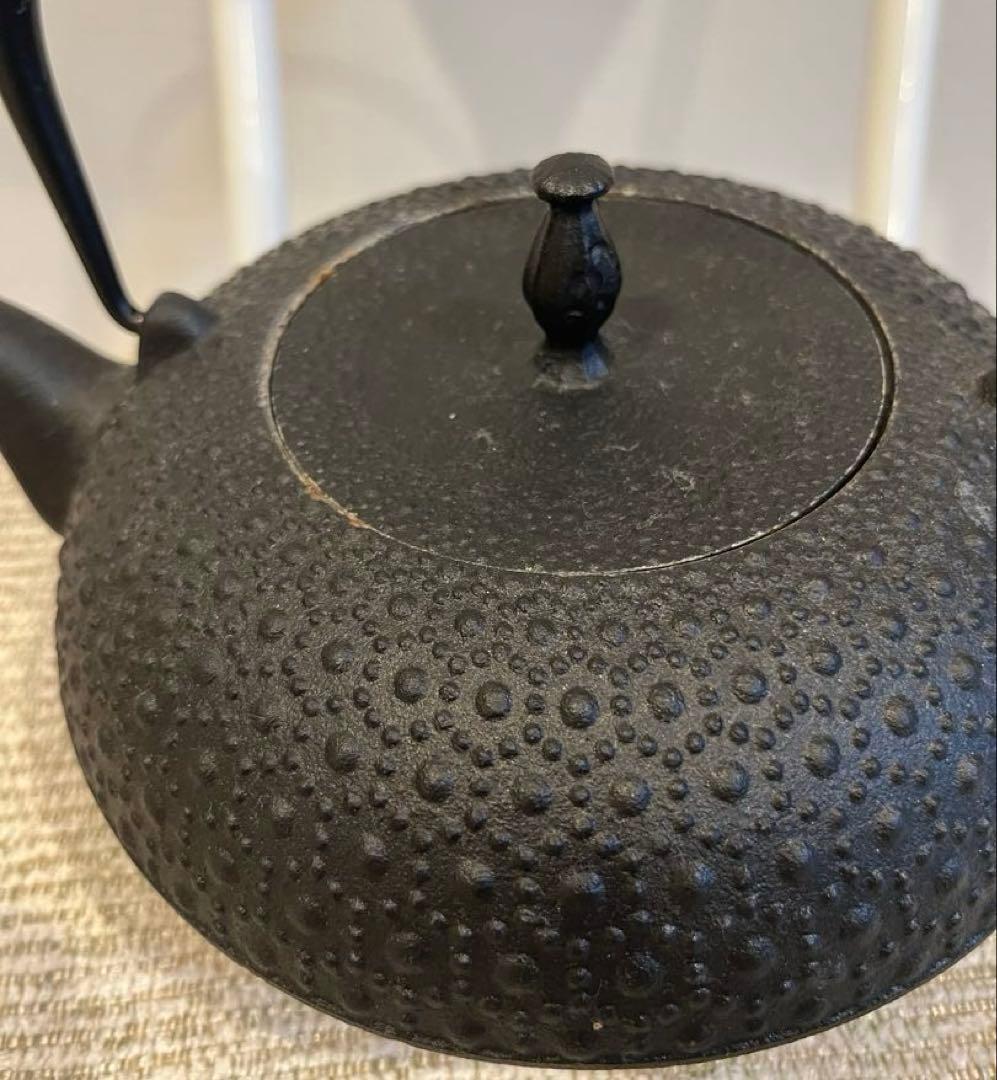 及源 南部鉄器 鉄瓶 東雲亀甲 1.0L IH対応 H-200