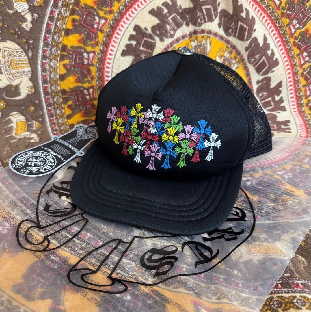 Chrome Hearts フラワー刺繍 トラッカーキャップ - メルカリ