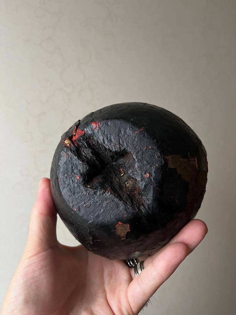 達磨 木型 張子の木型 だるま 高崎だるま 骨董 民藝 時代は明治から