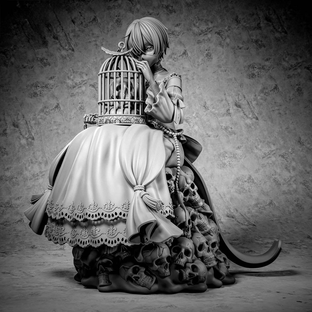 黒執事　シエル　美女　ガレージキット　ガレキ　未塗装未組立　スケール画像参照