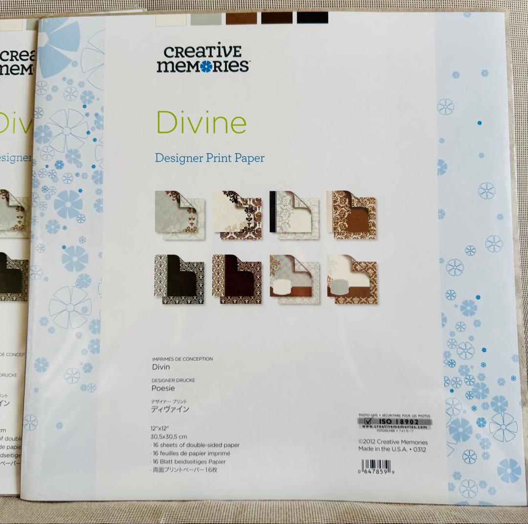 Creative Memories 12インチDivine 3点セット