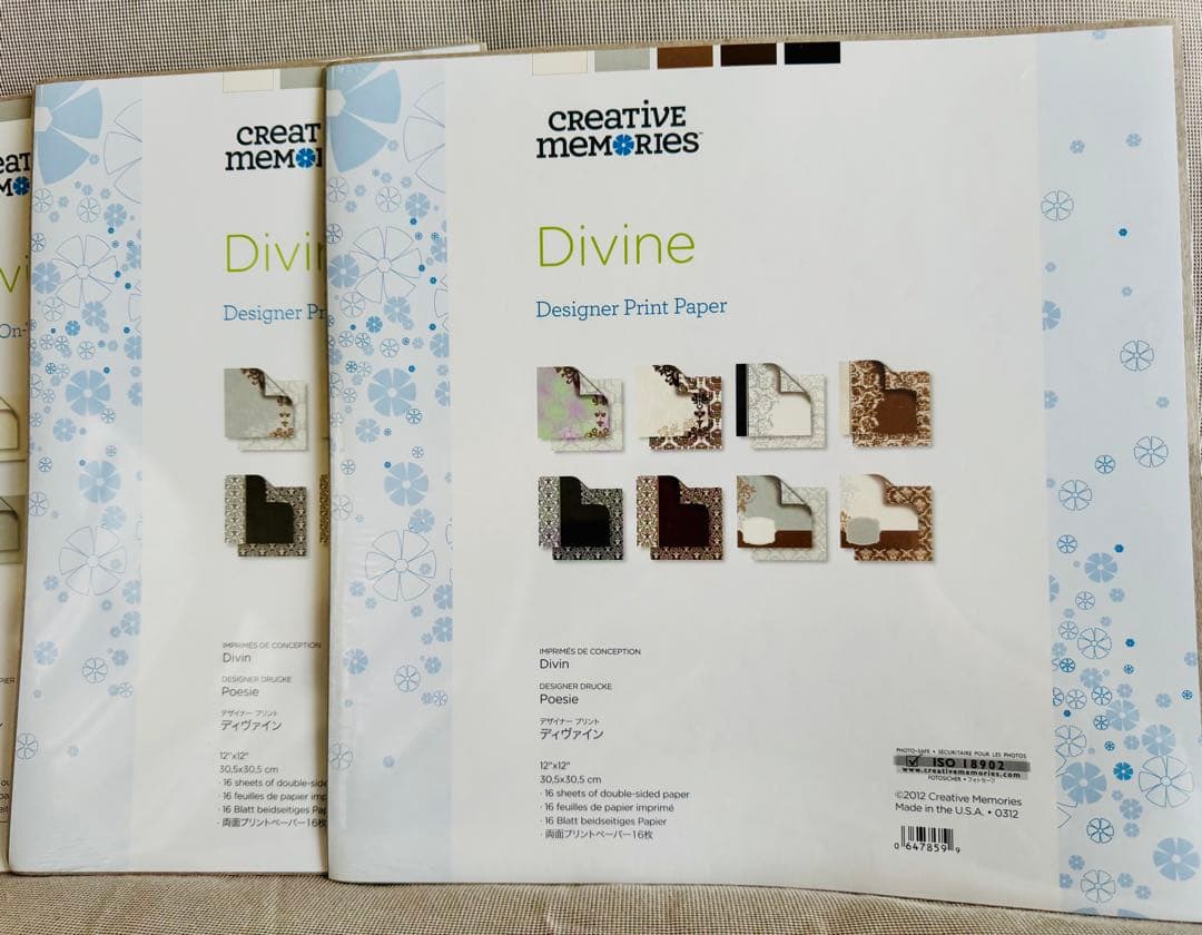 Creative Memories 12インチDivine 3点セット