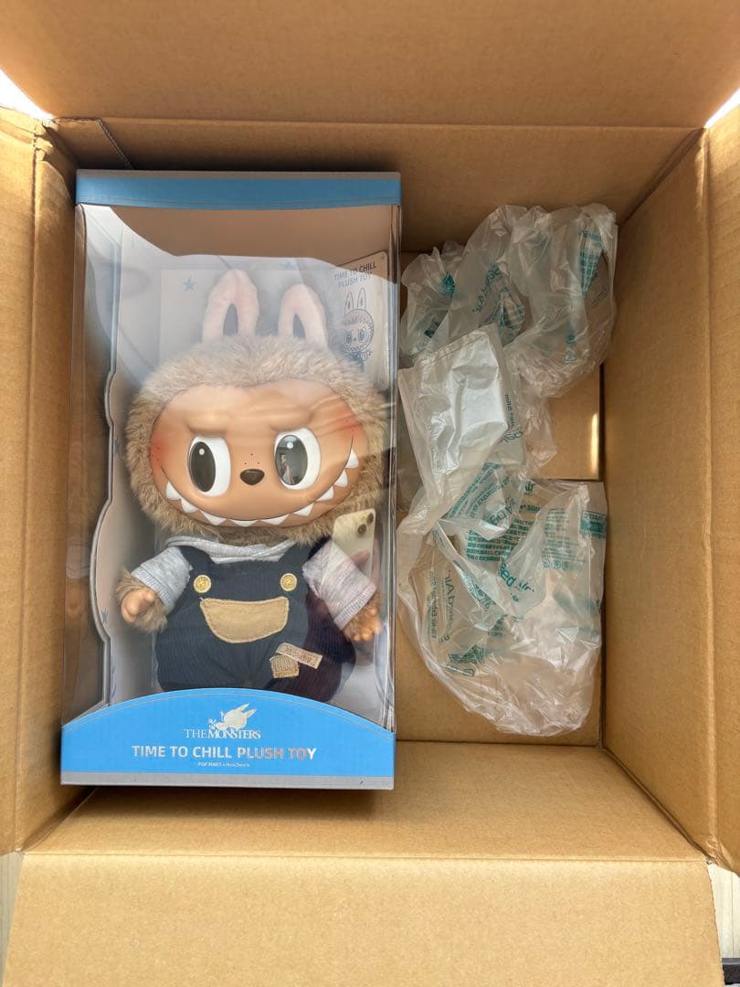 LABUBU TIME TO CHILL ぬいぐるみ　正規購入品