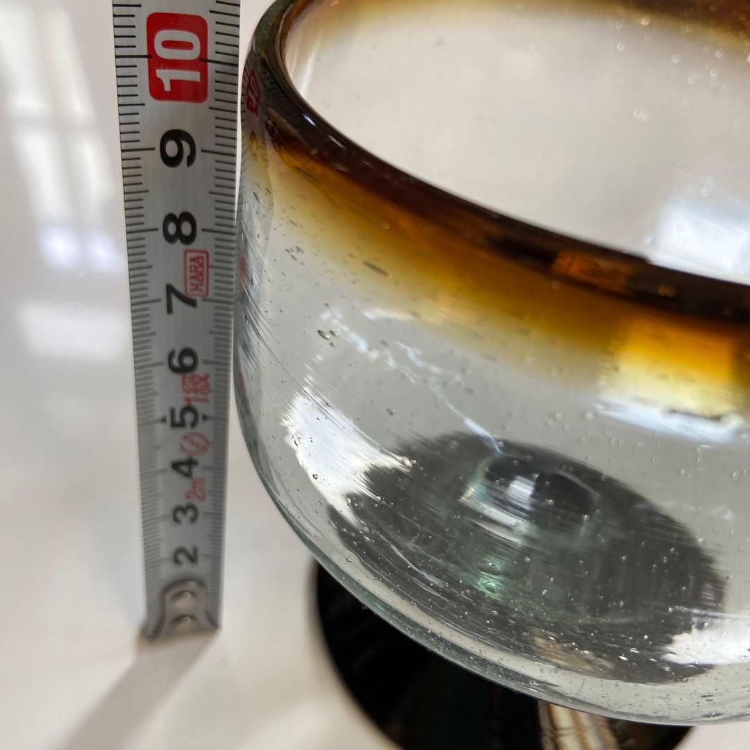 蔵出し！【 レトロ・アンティーク 茶ぼかしグラス？ 】