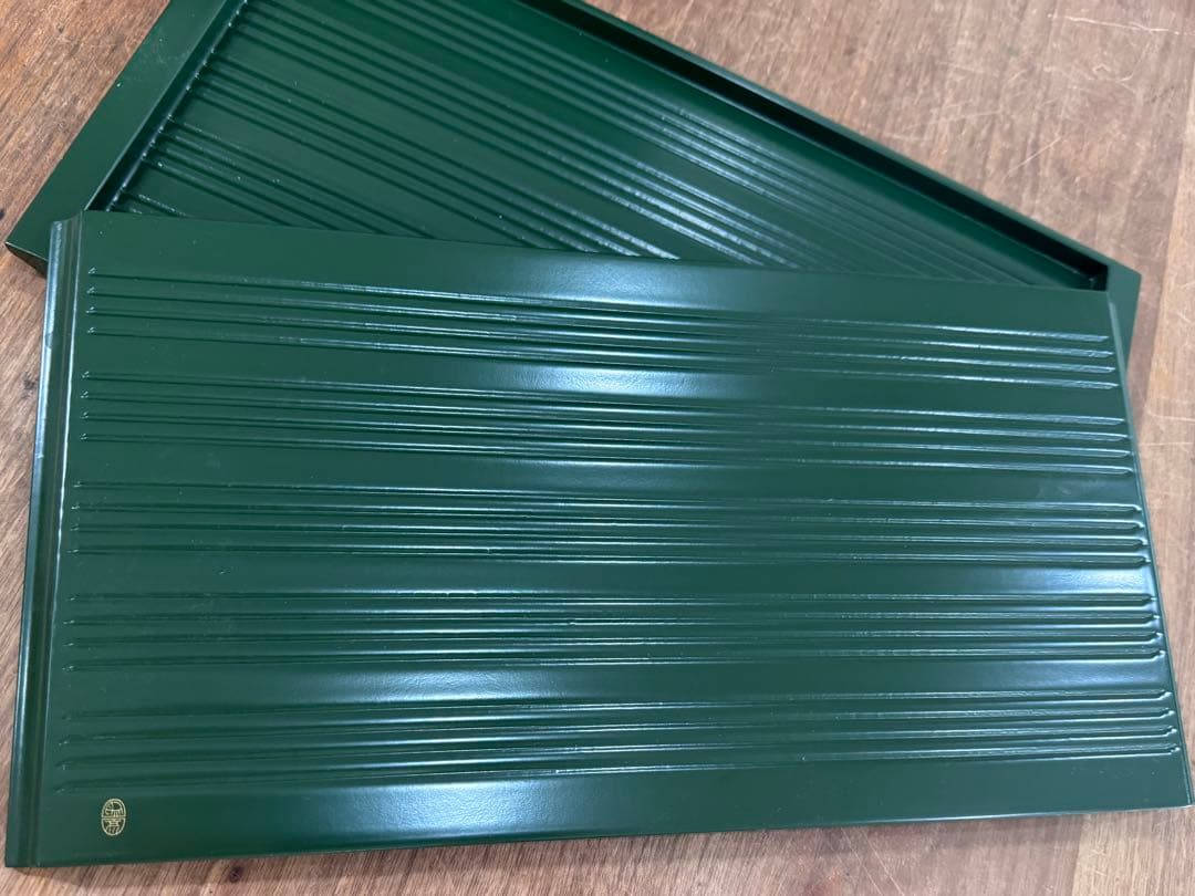 象彦「溜いこい盆」シンプルでスタイリッシュなトレイ2個セット