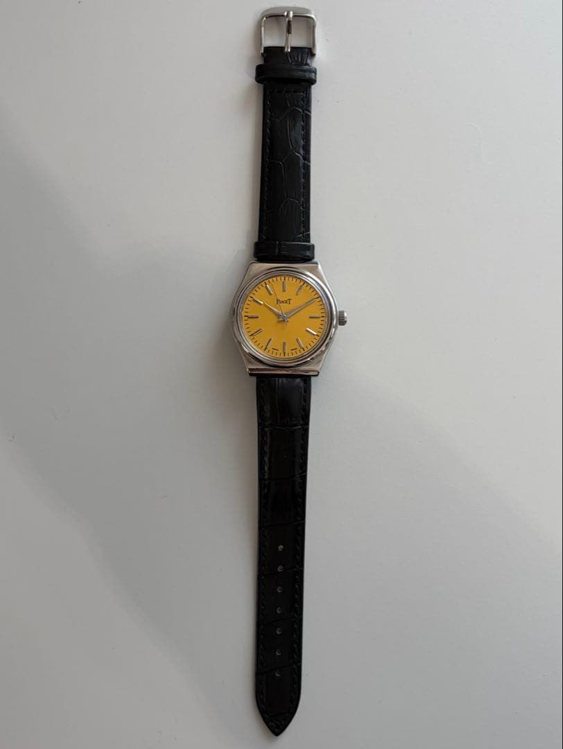 極美品 Piaget ピアジェ ヴィンテージ時計 イエロー