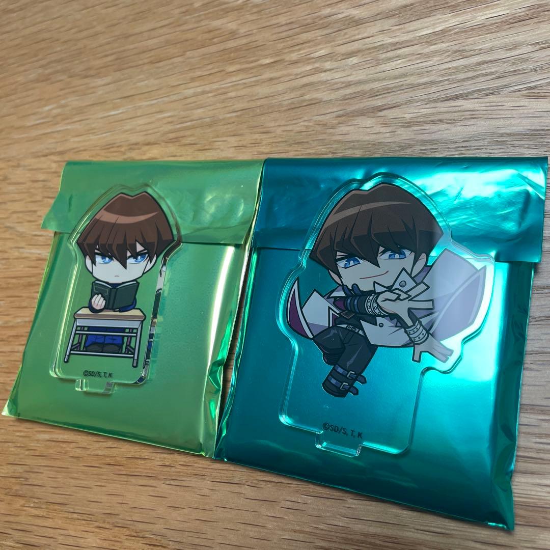 遊戯王 コラボカフェ本舗BLANC 強敵編 ちびキャラ アクスタ 海馬瀬人