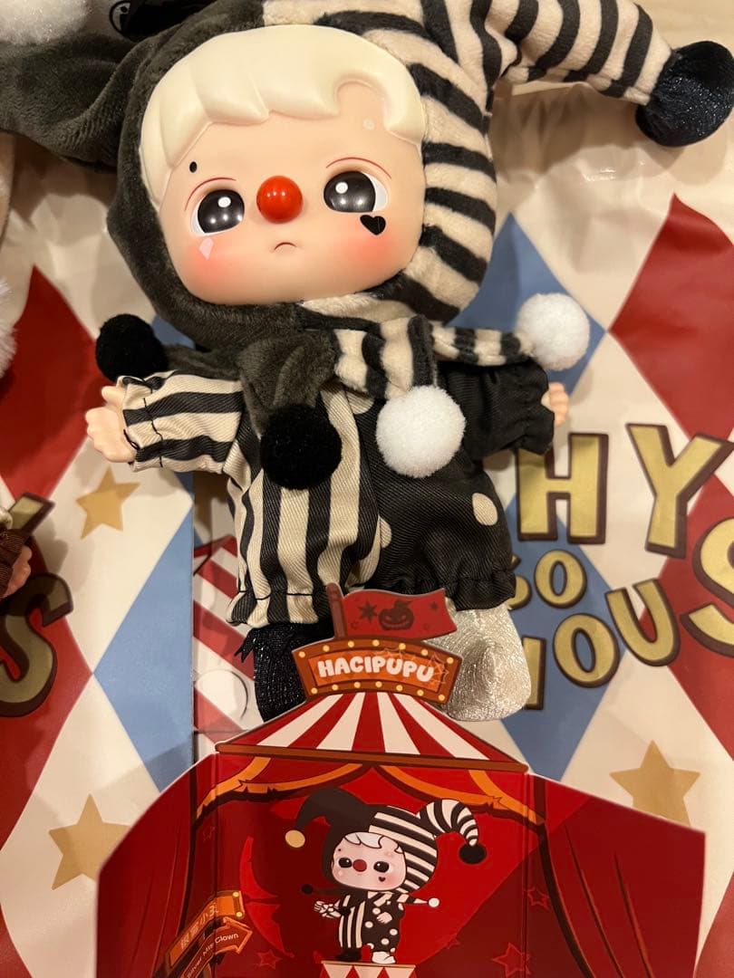 ポップマートWHY SO SERIOUS ぬいぐるみペンダント セット　Ａ