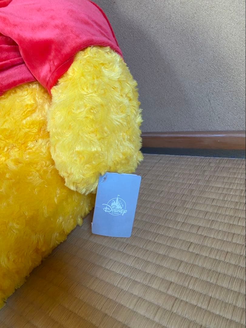 【希少】くまのプーさん　ぬいぐるみ　特大　タグ付き　ストア限定品