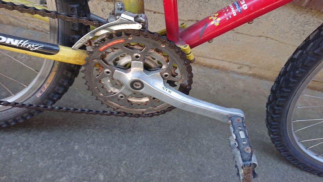 アイアンフォースマウンテンバイク Wスペンション (ジャンク)