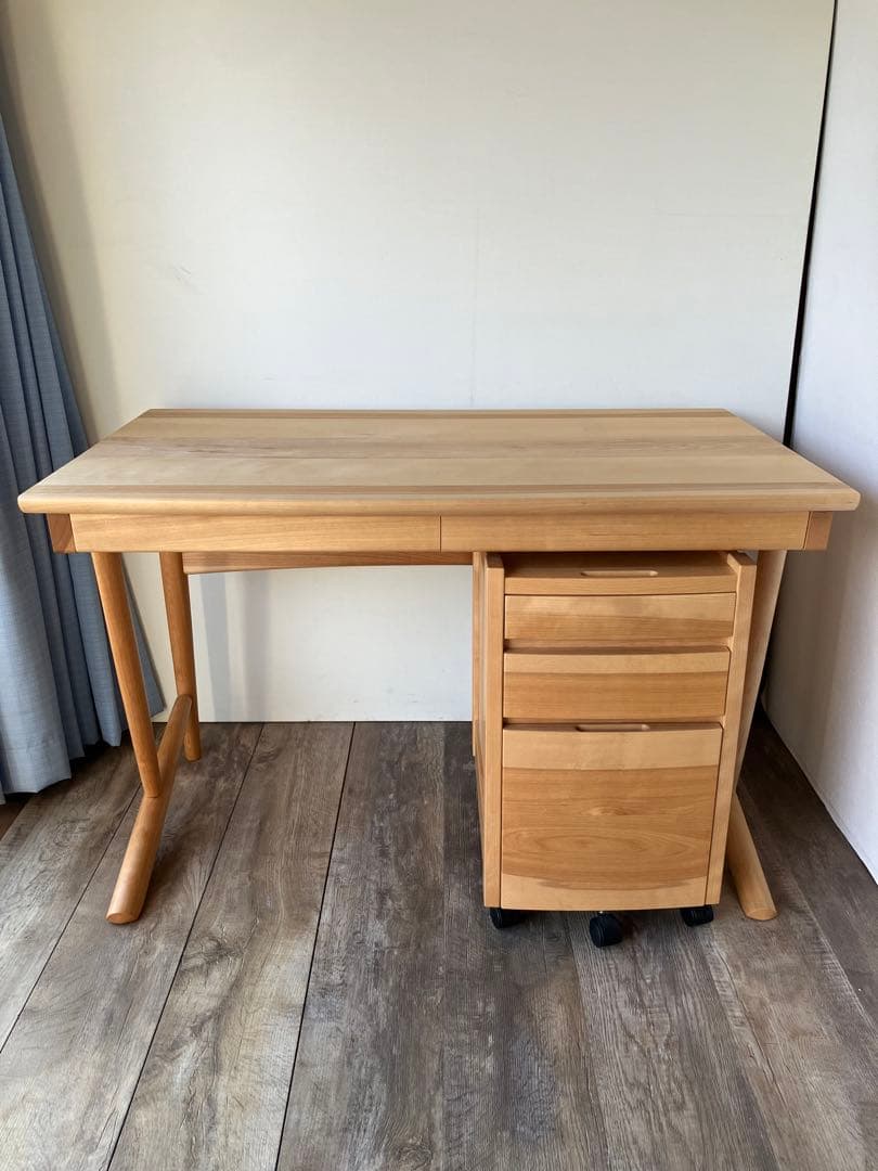 オークヴィレッジ キャビネット ワゴン 天然木 無垢材の通販はau PAY