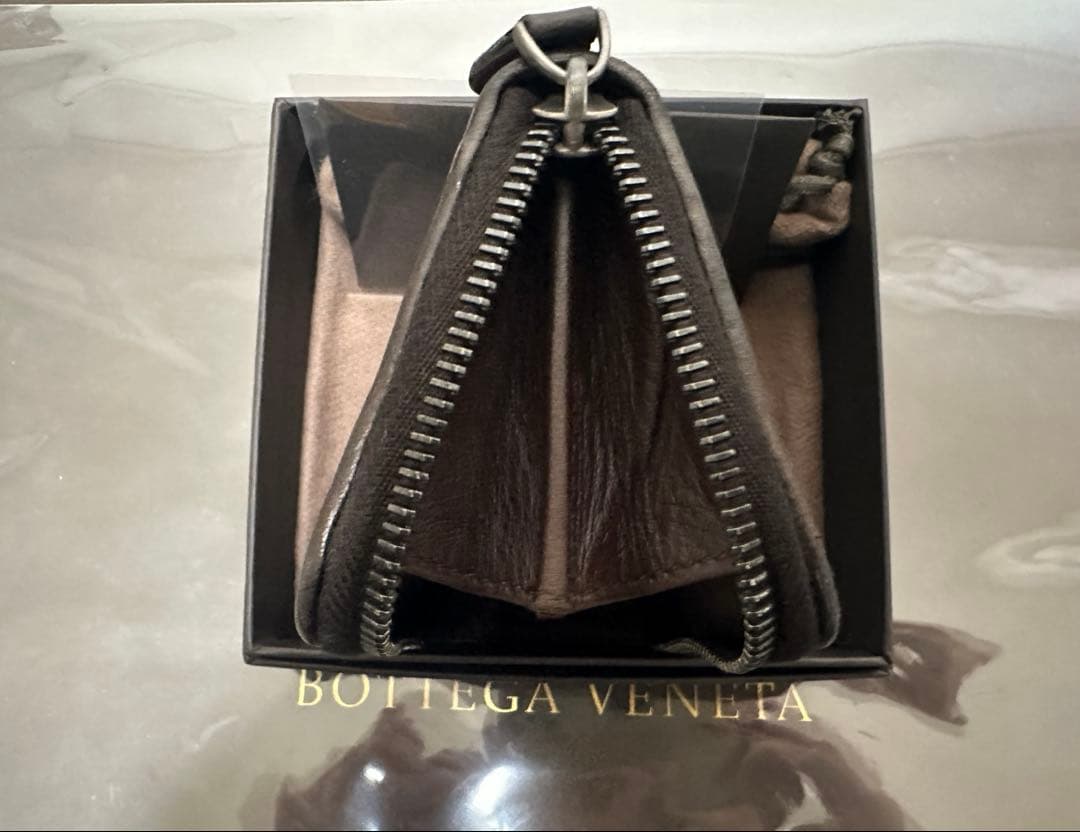 【付属品付】ボッテガヴェネタ イントレチャートケース/ラム/黒1️⃣✨✨