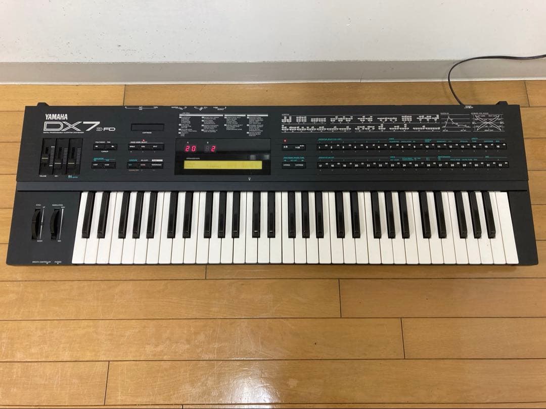 YAMAHA DX7Ⅱ-FD シンセサイザー キーボード ヤマハ 0802 - メルカリ