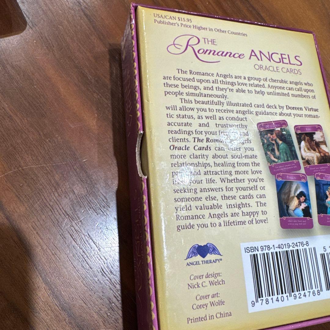 ロマンスエンジェルス　オラクルカード　英語版