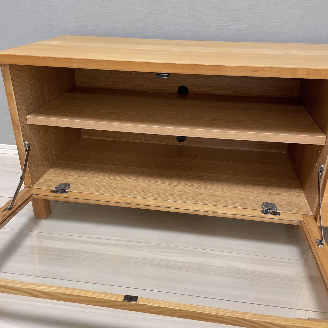 【無印良品】テレビボード オーク材ＡＶラック　幅150㎝《最終値下げ》