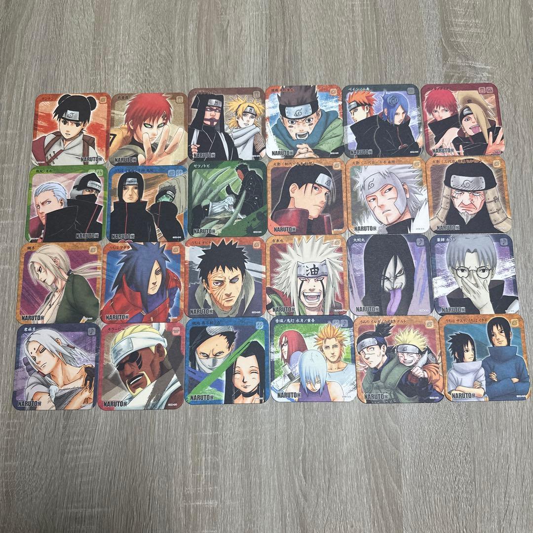 NARUTO展限定 アートコースターBOXセット 48枚