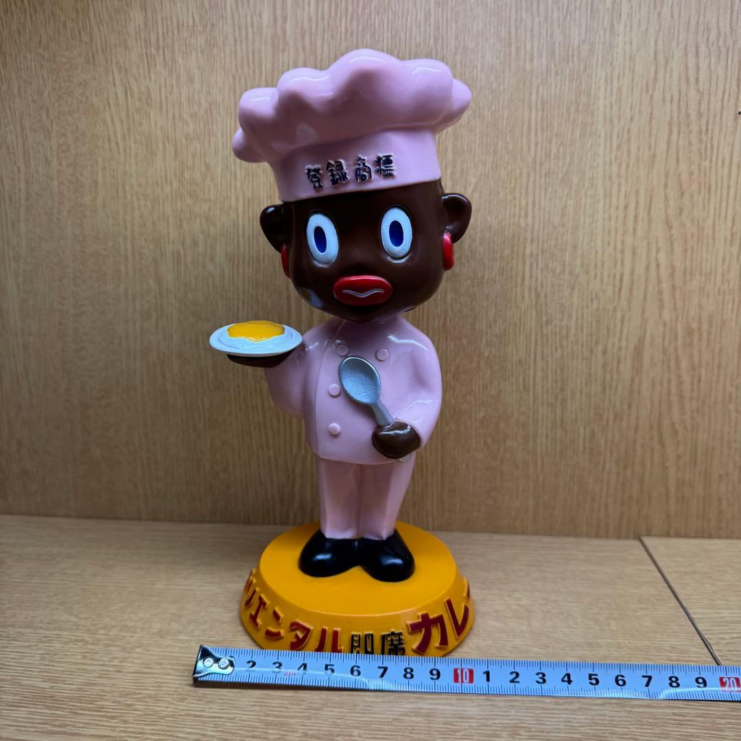 【オリエンタル坊や 中】首振り人形 カラーver.ピンク 箱付き