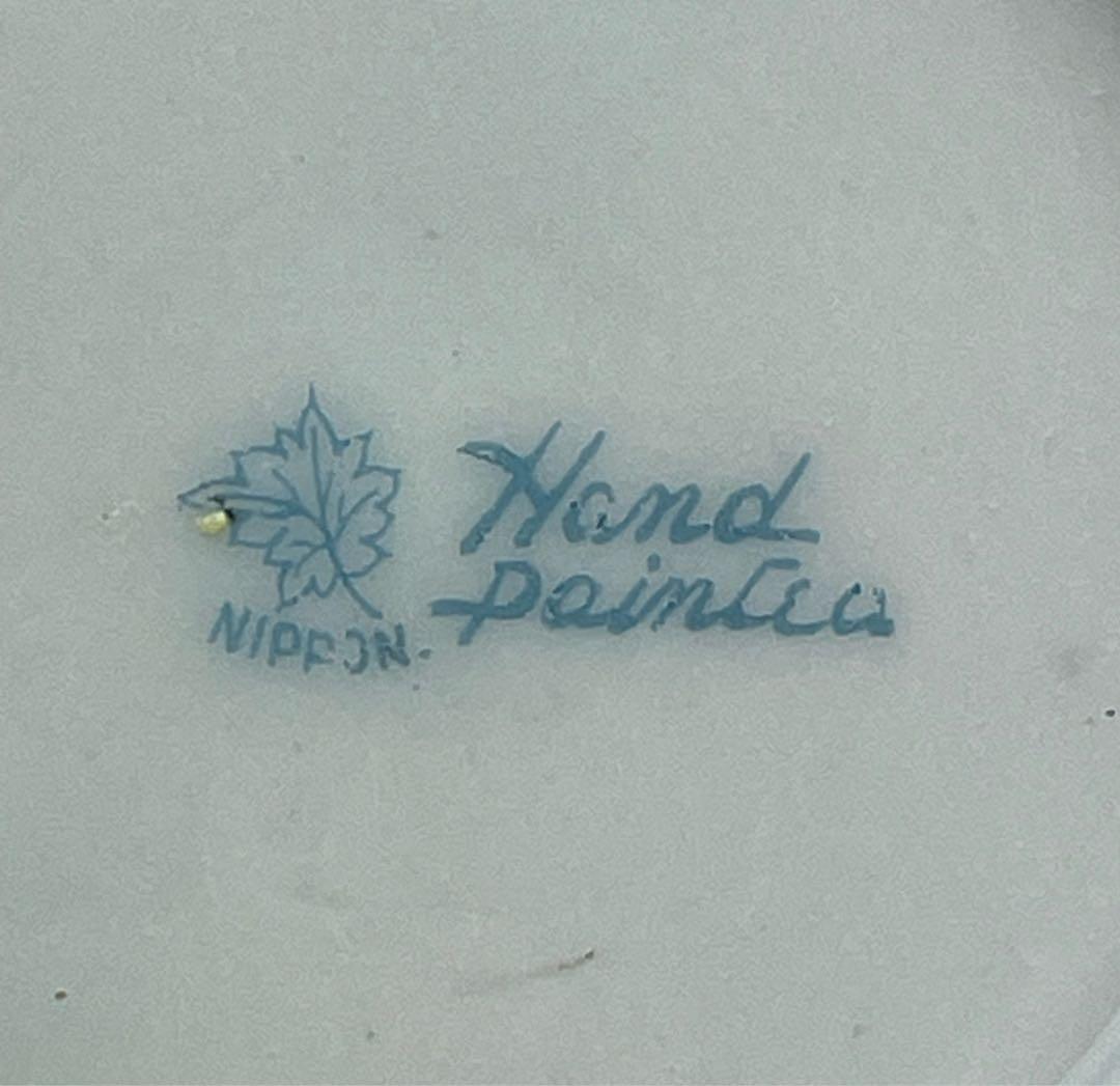 オールドノリタケ 約23cm アールヌーボー ポピー花紋花瓶 金盛り 盛上げ