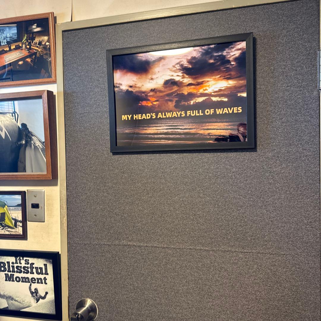 A3フレーム付きポスター風景画海の景色オリジナルフォトインテリア