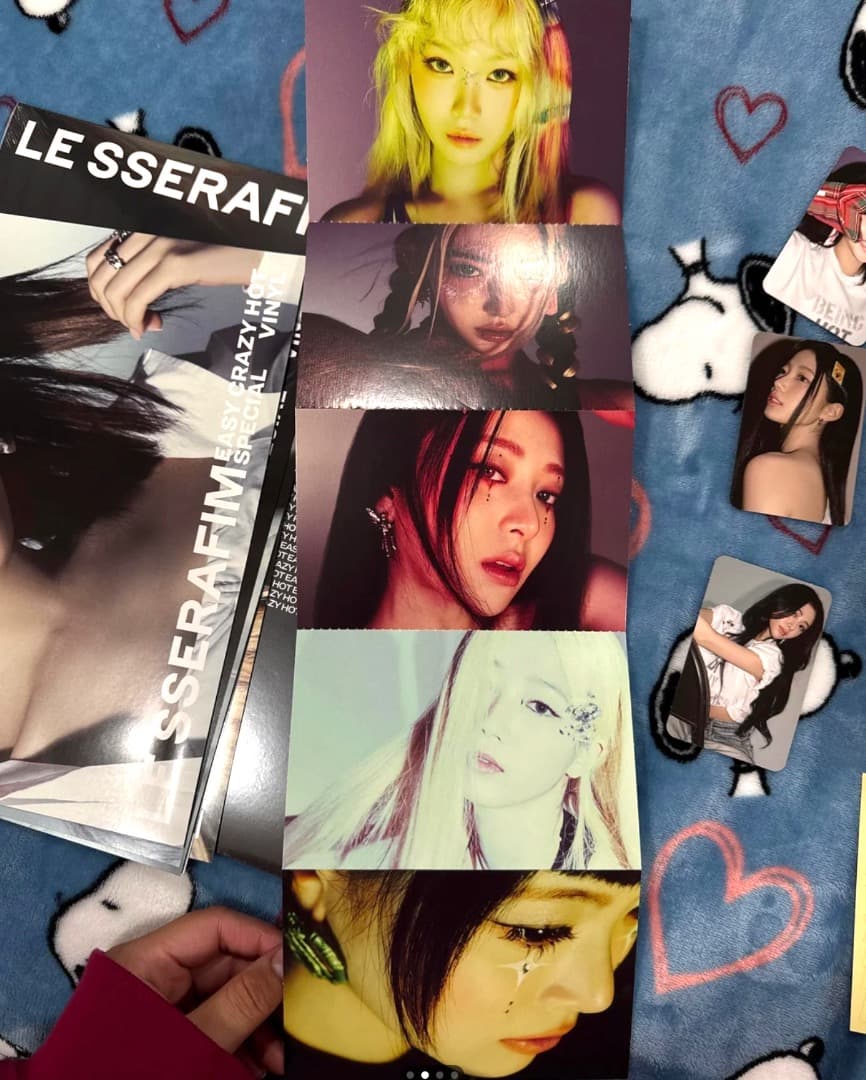 アナログ盤 LE SSERAFIM Easy Crazy Hot 新品 ルセラ