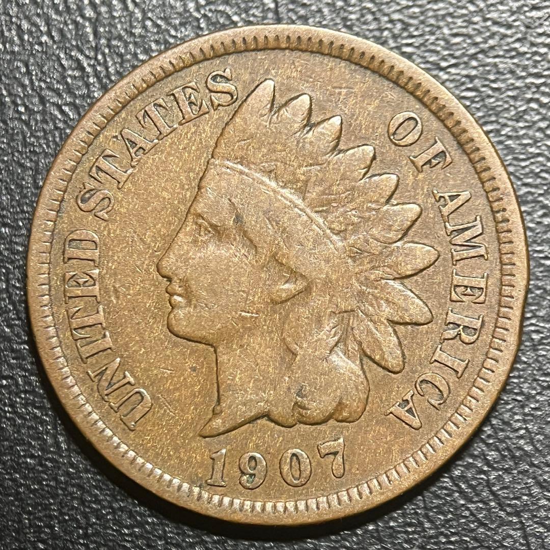 954 アメリカ 1セント インディアンヘッド 外国コイン 硬貨 古銭 貨幣