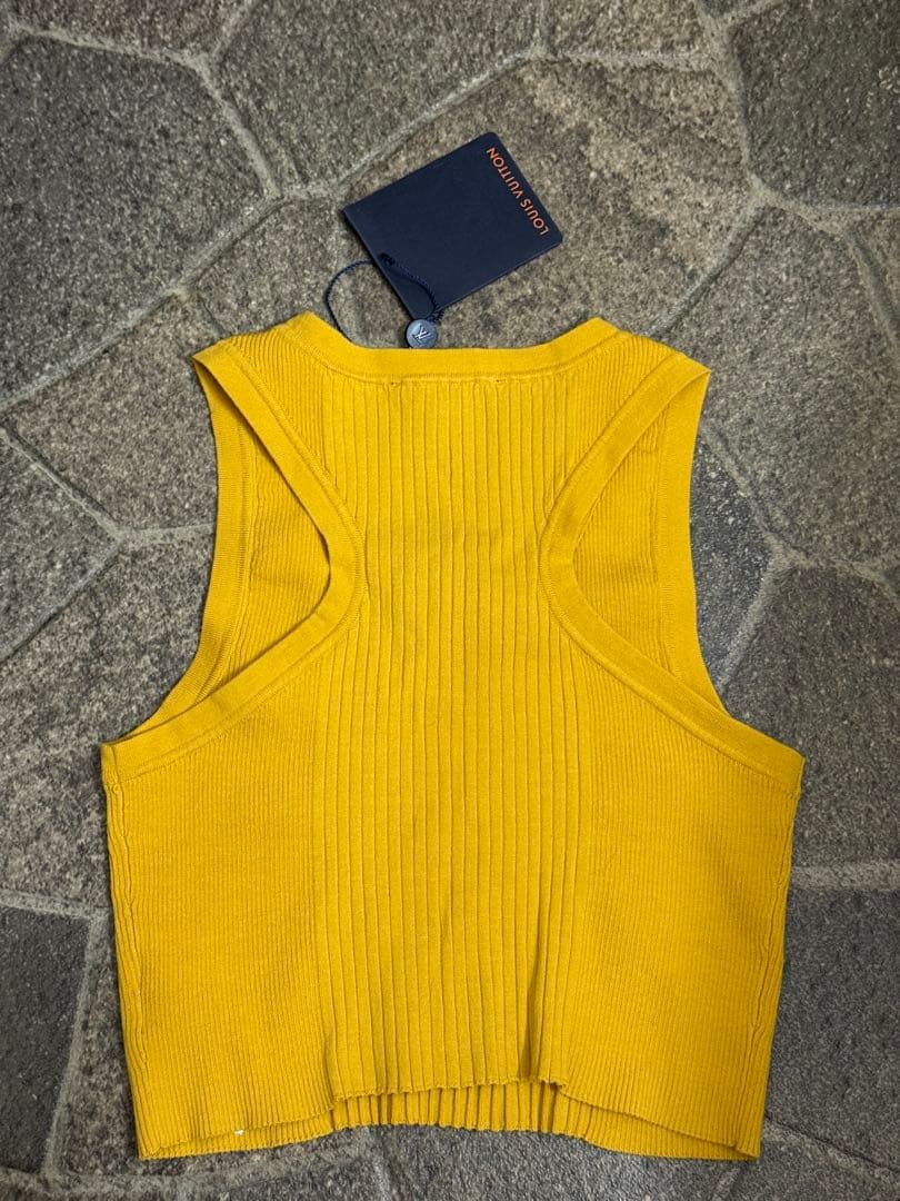 美品⭐︎LOUIS VUITTON リブニットクロップトップ