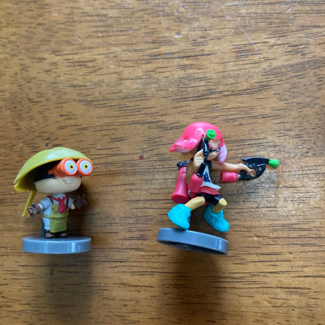 スプラトゥーン　フィギュア　ワッペン　キーホルダー　9点セット新品