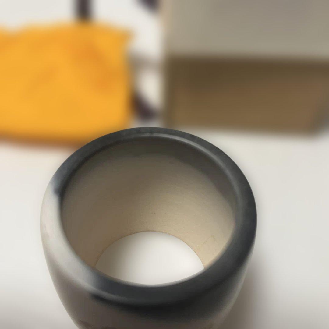 雲華焼き 唐子 山崎元洋作 山崎元洋 雲華焼 唐子 蓋置