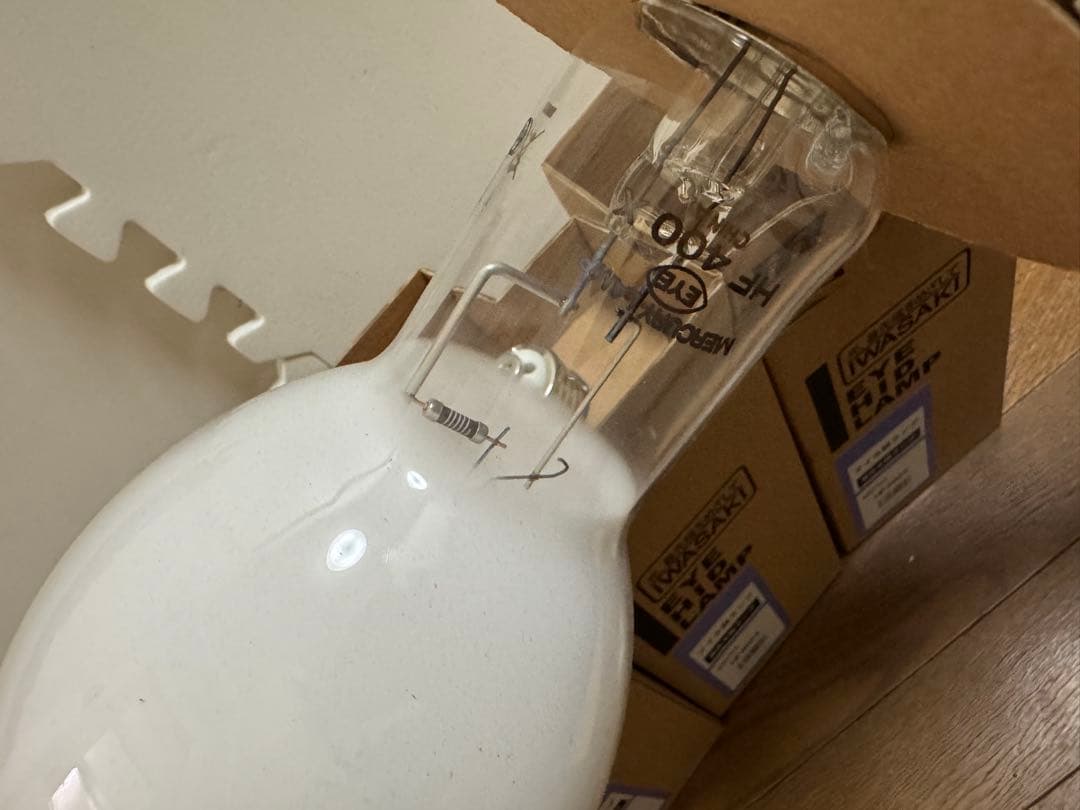 岩崎電気 アイ 水銀ランプ パワーデラックス HF400X (電球・蛍光灯