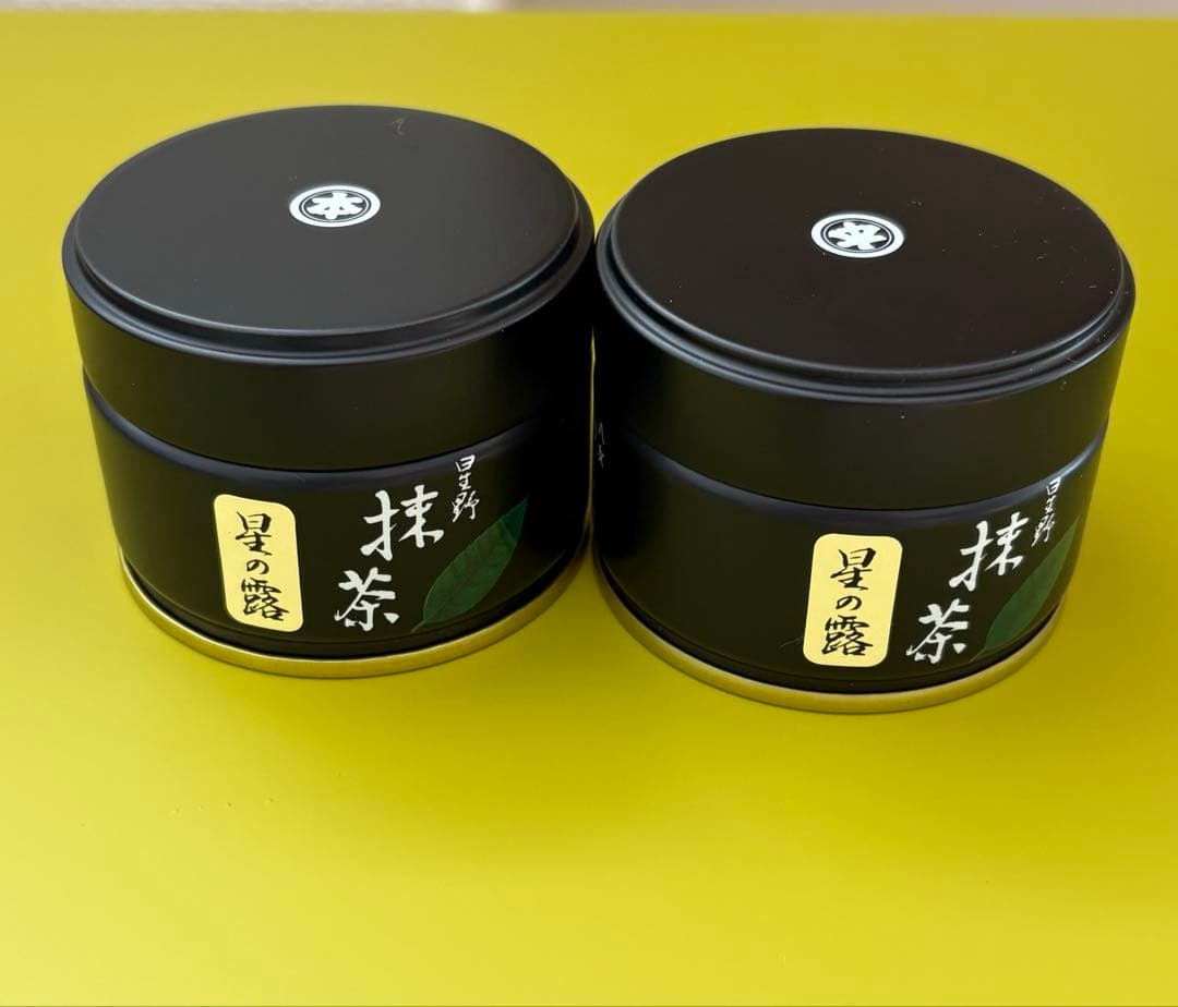 抹茶 星野製茶園 星の露 20g缶 2個セット - メルカリ