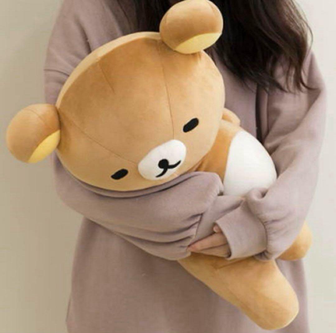 リラックマ ふっくらよりそい抱きぐるみ