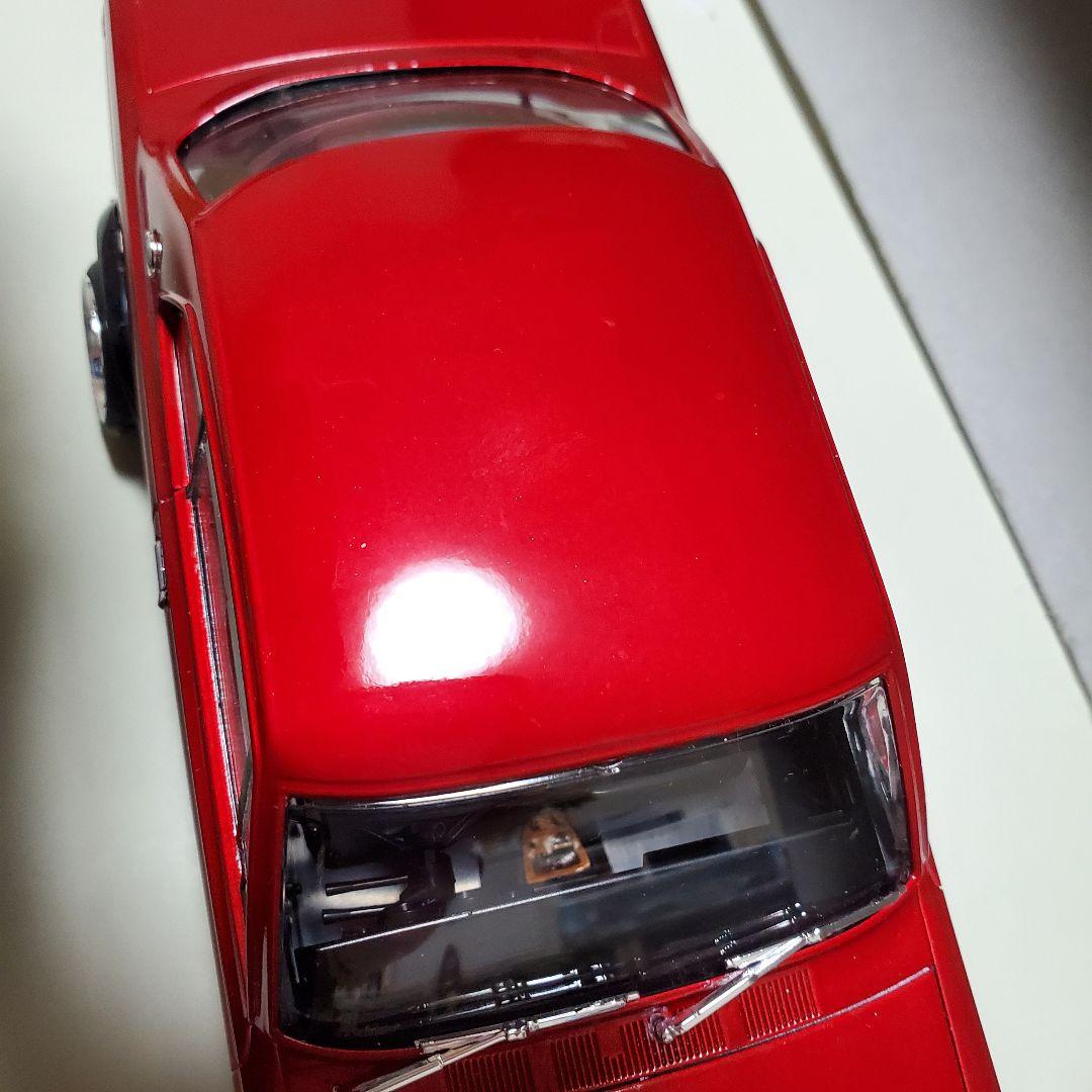 アオシマ　楽プラ　キャンバー加工　GTR ハコスカ 1/24　日産スカイ　完成品