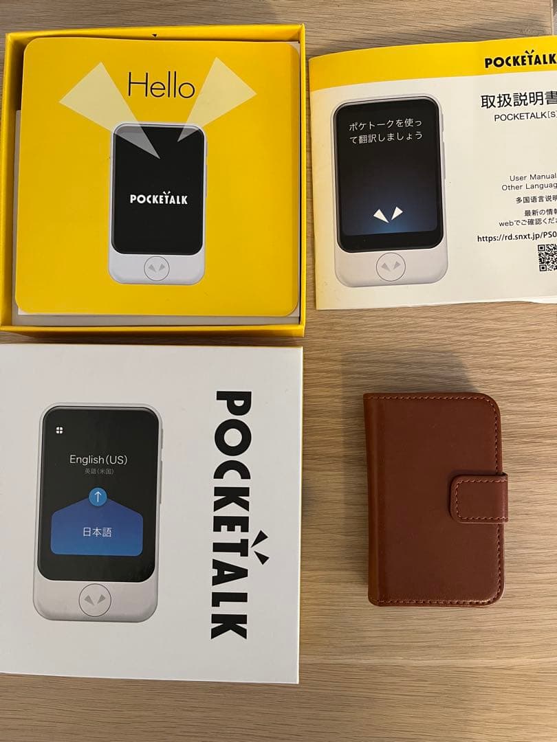 POCKETALK W1PGP 翻訳機 ピンクゴールドPOCKETALK W1PGP 翻訳機 ピンク