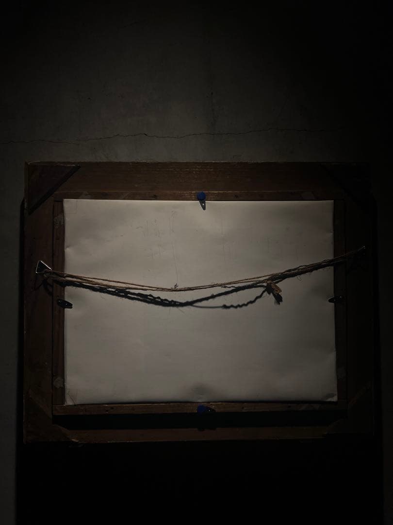 肉筆油彩画 【静物画】 時代物 作者不詳