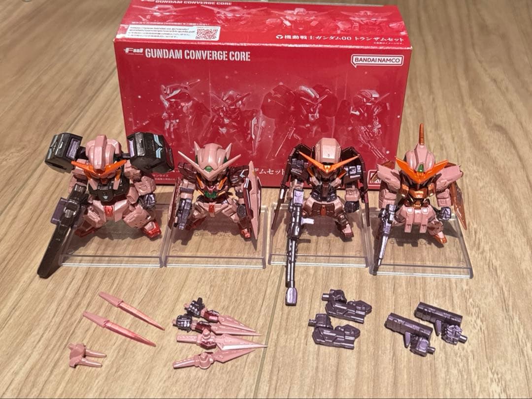 ガンダムコンバージ 00 トランザムセット FW GUNDAM CONVERGE CORE 機動戦士ガンダム00 トランザムセット