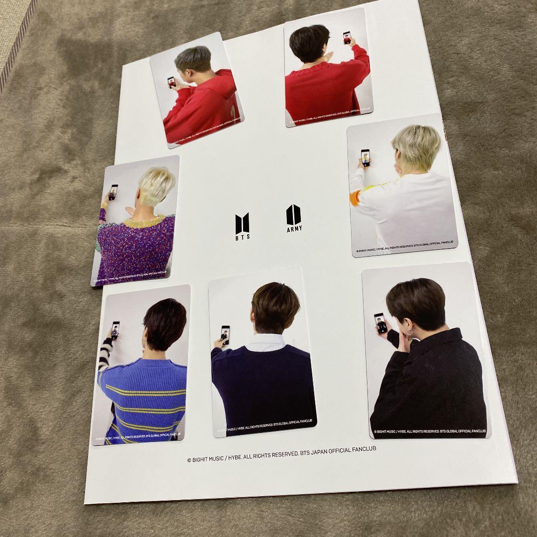 BTS 会報誌 w会員特典トレカ セット BTS JAPAN OFFICIAL FANCLUB 会報
