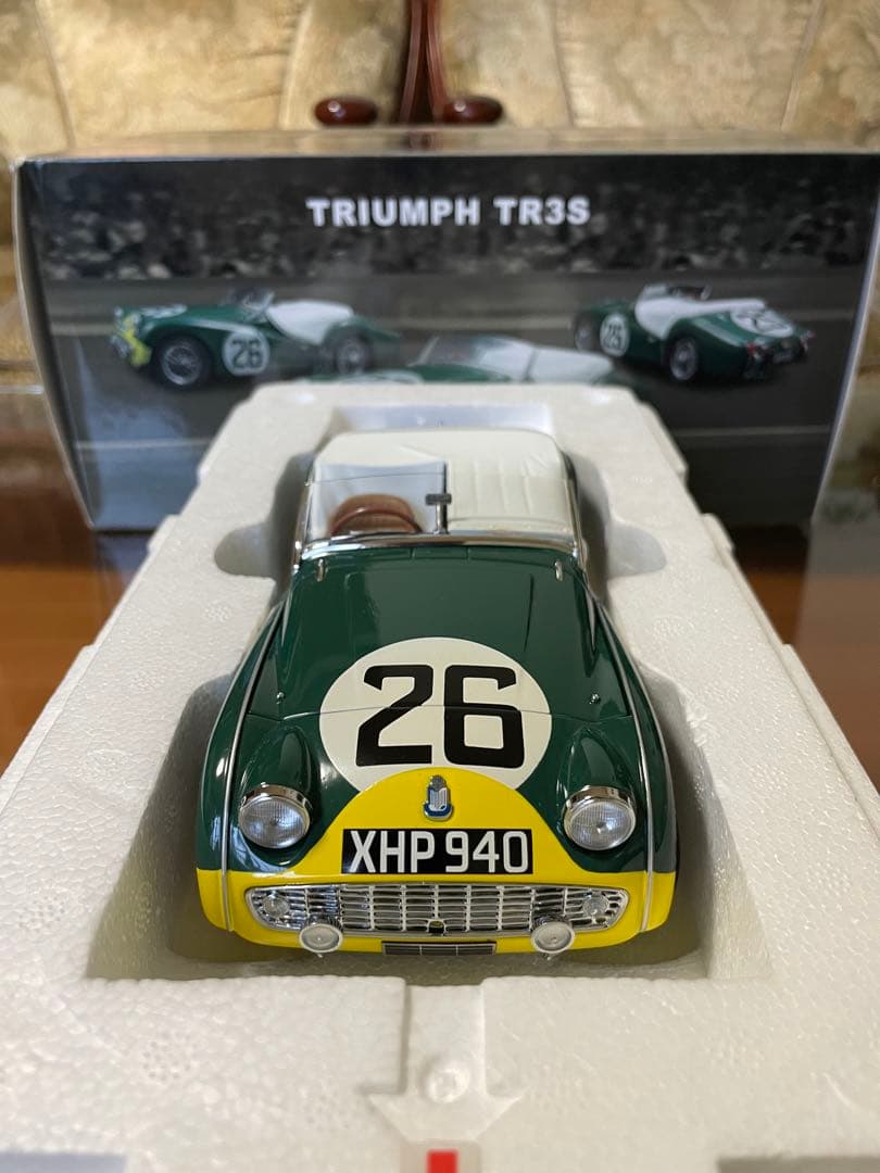 価格変更 1/18 京商 トライアンフTR3S レースモデル26号車