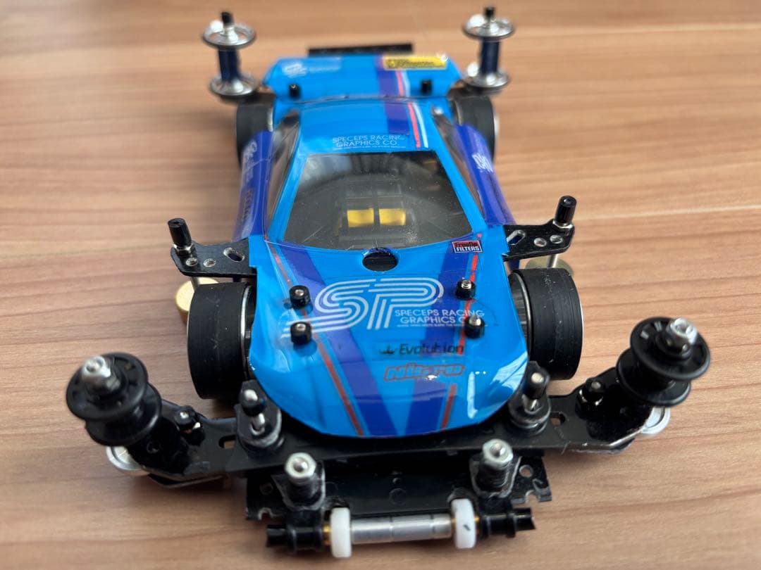 ミニ四駆 完成品 MSフレキ TRFワークス