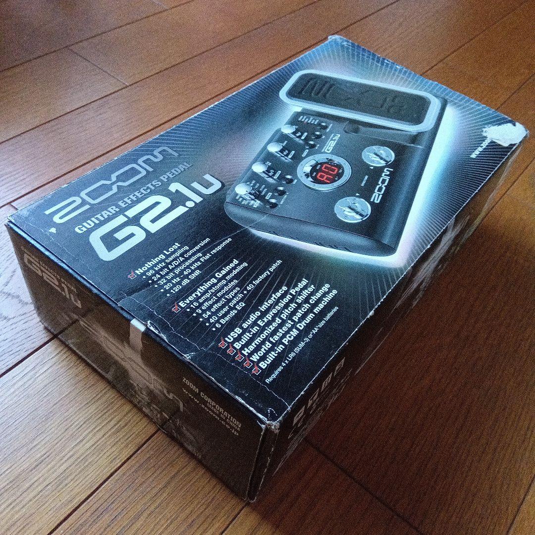 ZOOM G2，1u アダプター無し 各種マニュアル有り 外箱キズ有り