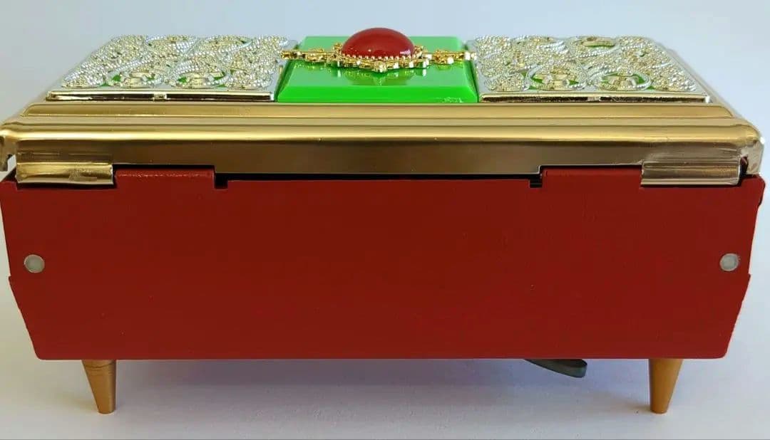 美品　昭和レトロ（希少）バレリーナ　オルゴール　小物入れ 　禁じられた遊び