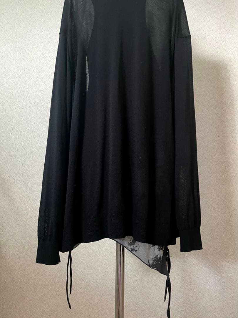 kmrii黒 アシンメトリックタンクトップ　サイズ0