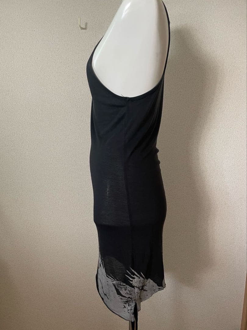kmrii黒 アシンメトリックタンクトップ　サイズ0